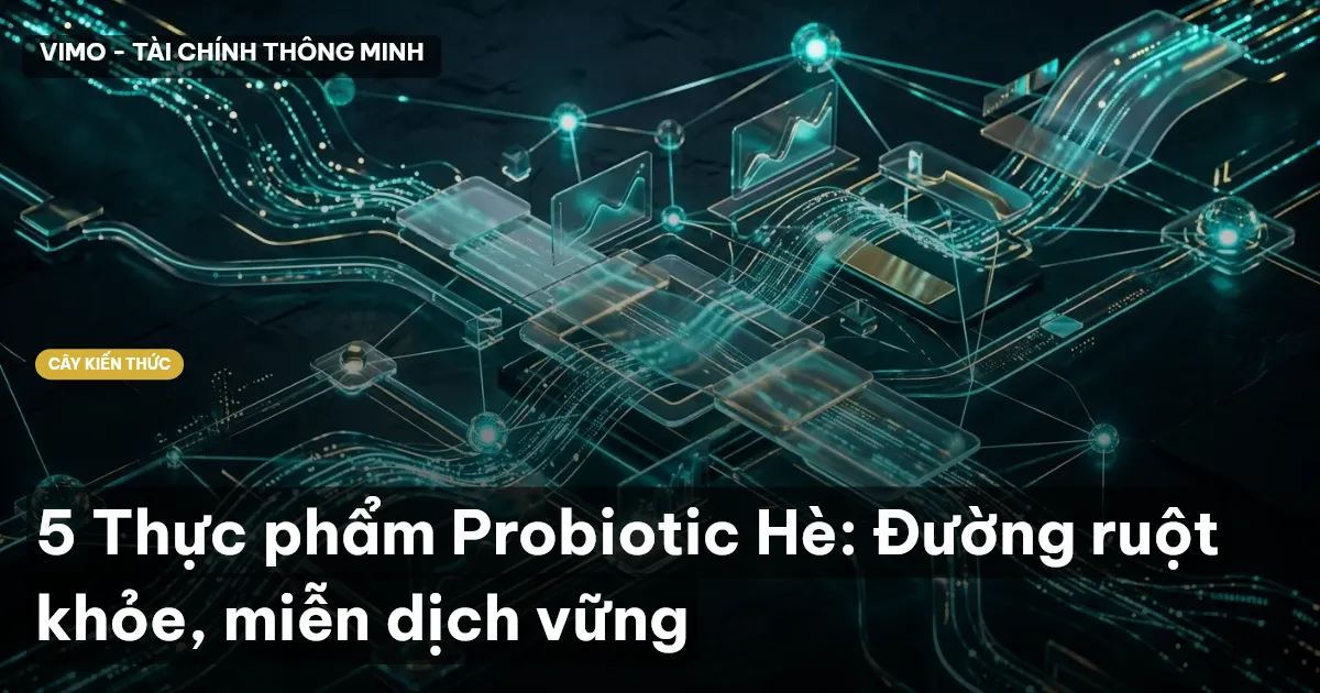 5 Thực phẩm Probiotic Hè: Đường ruột khỏe, miễn dịch vững