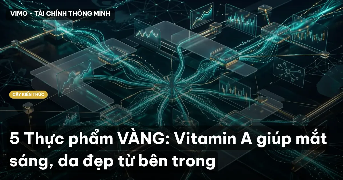 5 Thực phẩm VÀNG: Vitamin A giúp mắt sáng, da đẹp từ bên trong