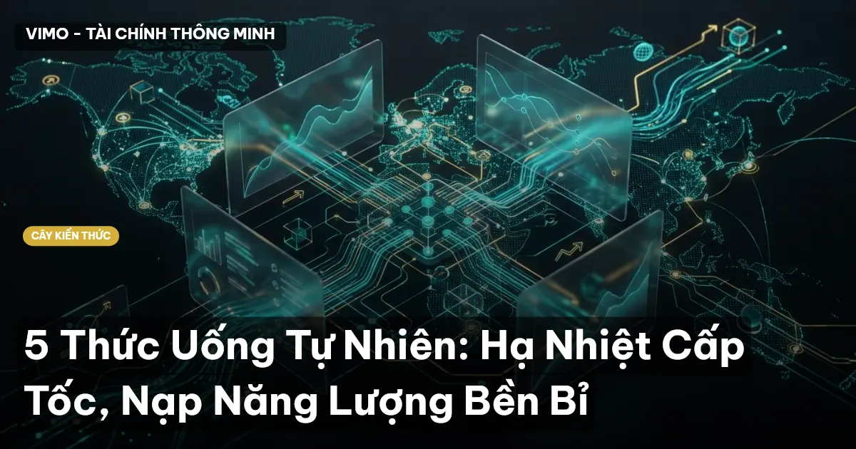 5 Thức Uống Tự Nhiên: Hạ Nhiệt Cấp Tốc, Nạp Năng Lượng Bền Bỉ