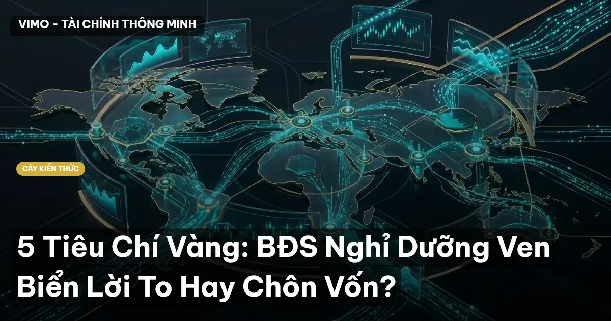 5 Tiêu Chí Vàng: BĐS Nghỉ Dưỡng Ven Biển Lời To Hay Chôn Vốn?