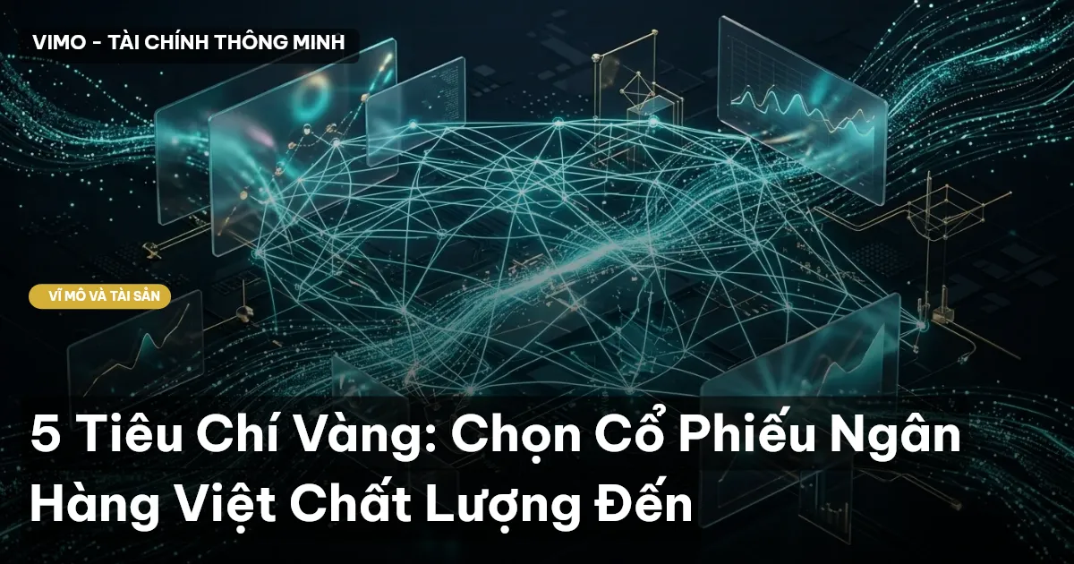 5 Tiêu Chí Vàng: Chọn Cổ Phiếu Ngân Hàng Việt Chất Lượng Đến
