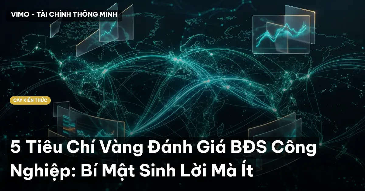 5 Tiêu Chí Vàng Đánh Giá BĐS Công Nghiệp: Bí Mật Sinh Lời Mà Ít