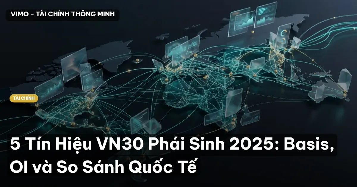 5 Tín Hiệu VN30 Phái Sinh 2025: Basis, OI và So Sánh Quốc Tế