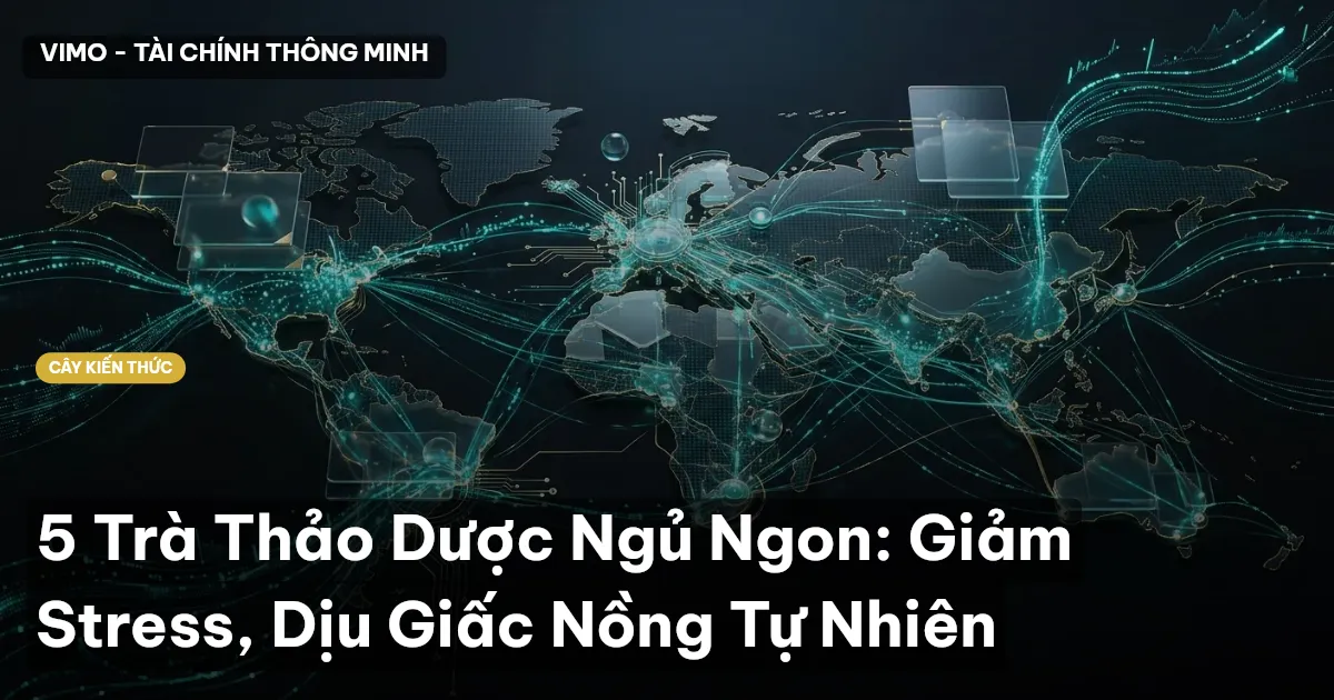5 Trà Thảo Dược Ngủ Ngon: Giảm Stress, Dịu Giấc Nồng Tự Nhiên