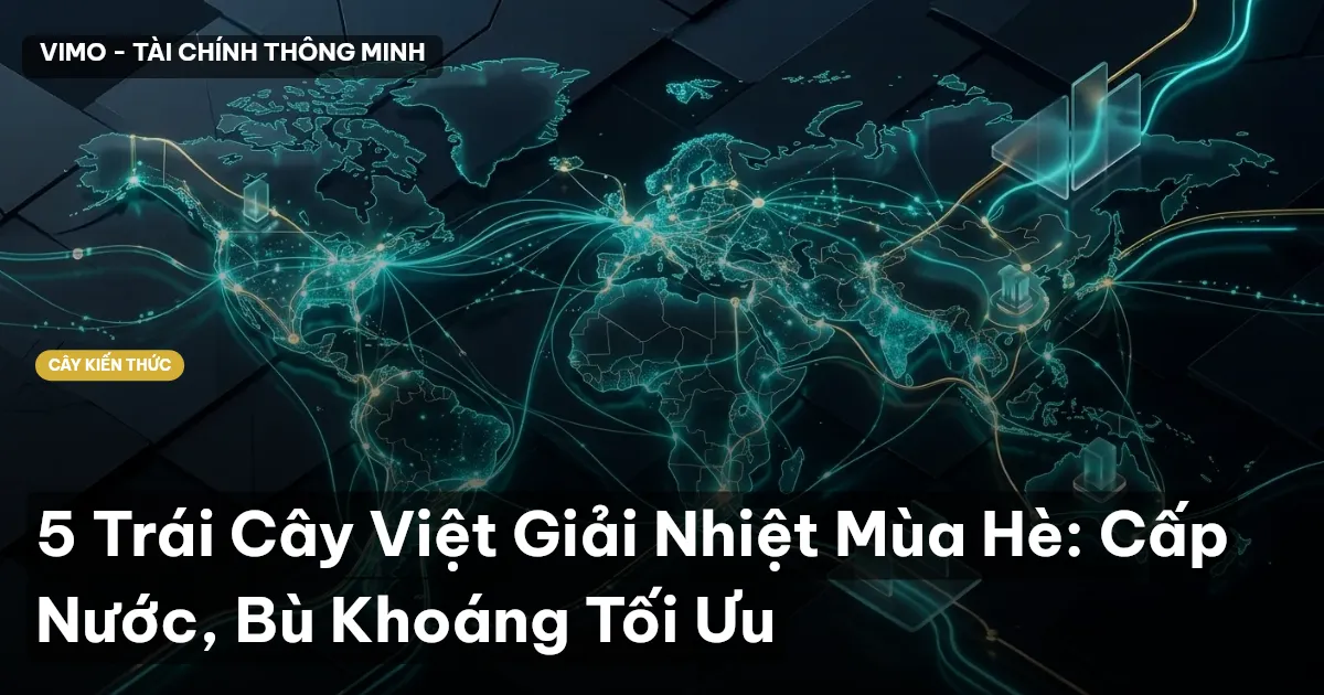 5 Trái Cây Việt Giải Nhiệt Mùa Hè: Cấp Nước, Bù Khoáng Tối Ưu