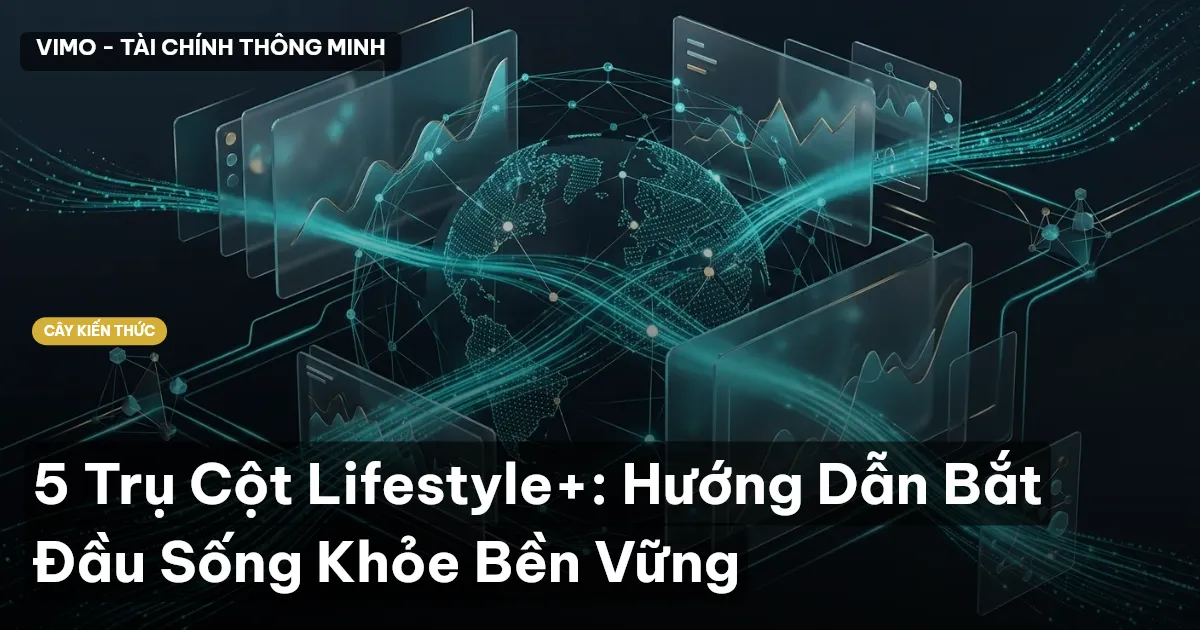 5 Trụ Cột Lifestyle+: Hướng Dẫn Bắt Đầu Sống Khỏe Bền Vững