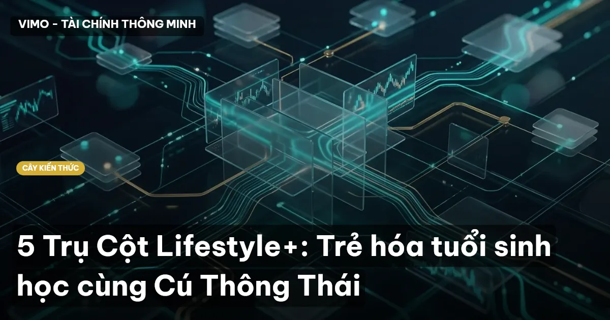 5 Trụ Cột Lifestyle+: Trẻ hóa tuổi sinh học cùng Cú Thông Thái