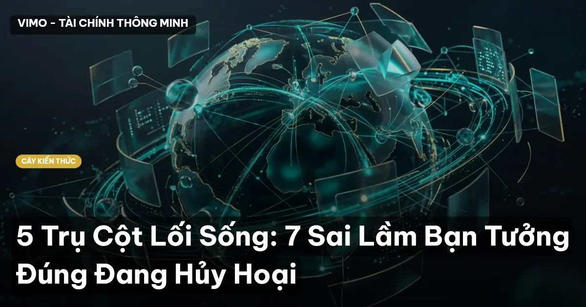 5 Trụ Cột Lối Sống: 7 Sai Lầm Bạn Tưởng Đúng Đang Hủy Hoại