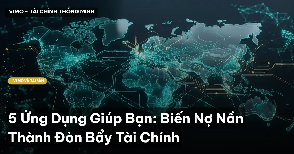 5 Ứng Dụng Giúp Bạn: Biến Nợ Nần Thành Đòn Bẩy Tài Chính