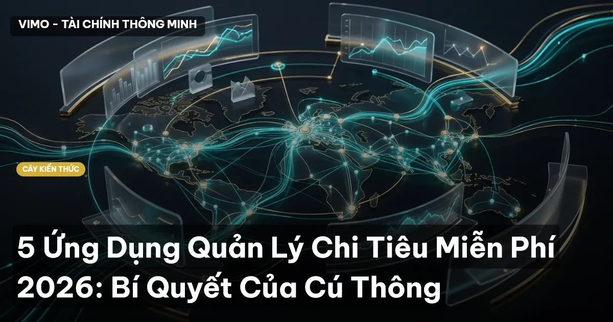 5 Ứng Dụng Quản Lý Chi Tiêu Miễn Phí 2026: Bí Quyết Của Cú Thông
