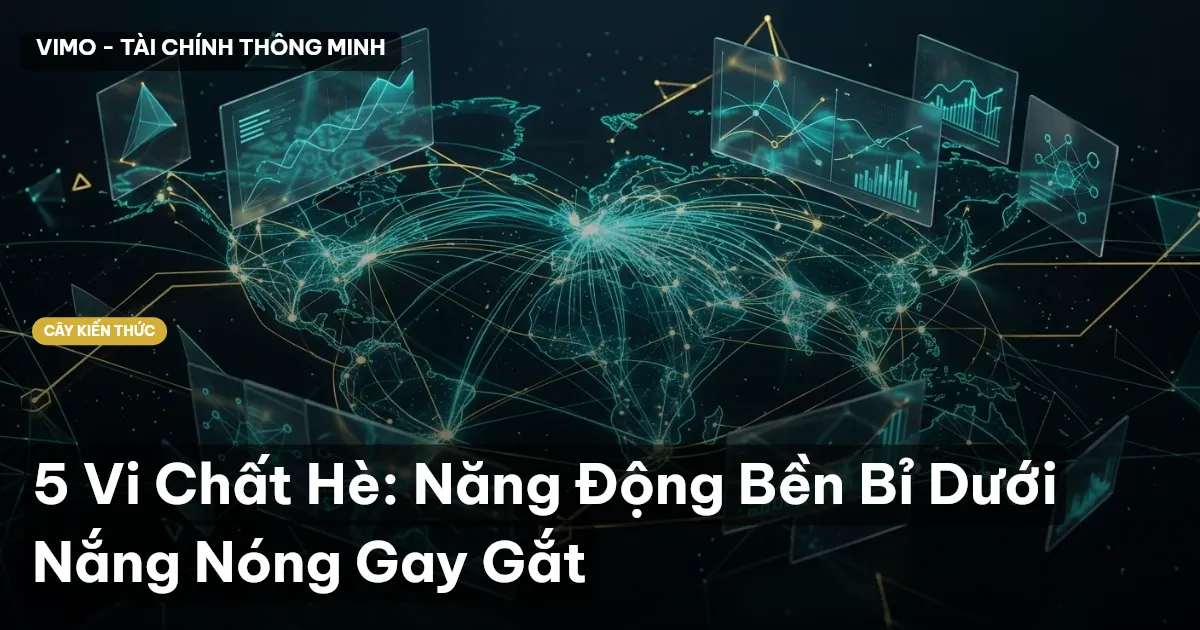 5 Vi Chất Hè: Năng Động Bền Bỉ Dưới Nắng Nóng Gay Gắt