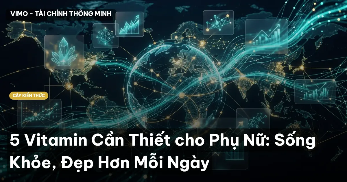 5 Vitamin Cần Thiết cho Phụ Nữ: Sống Khỏe, Đẹp Hơn Mỗi Ngày