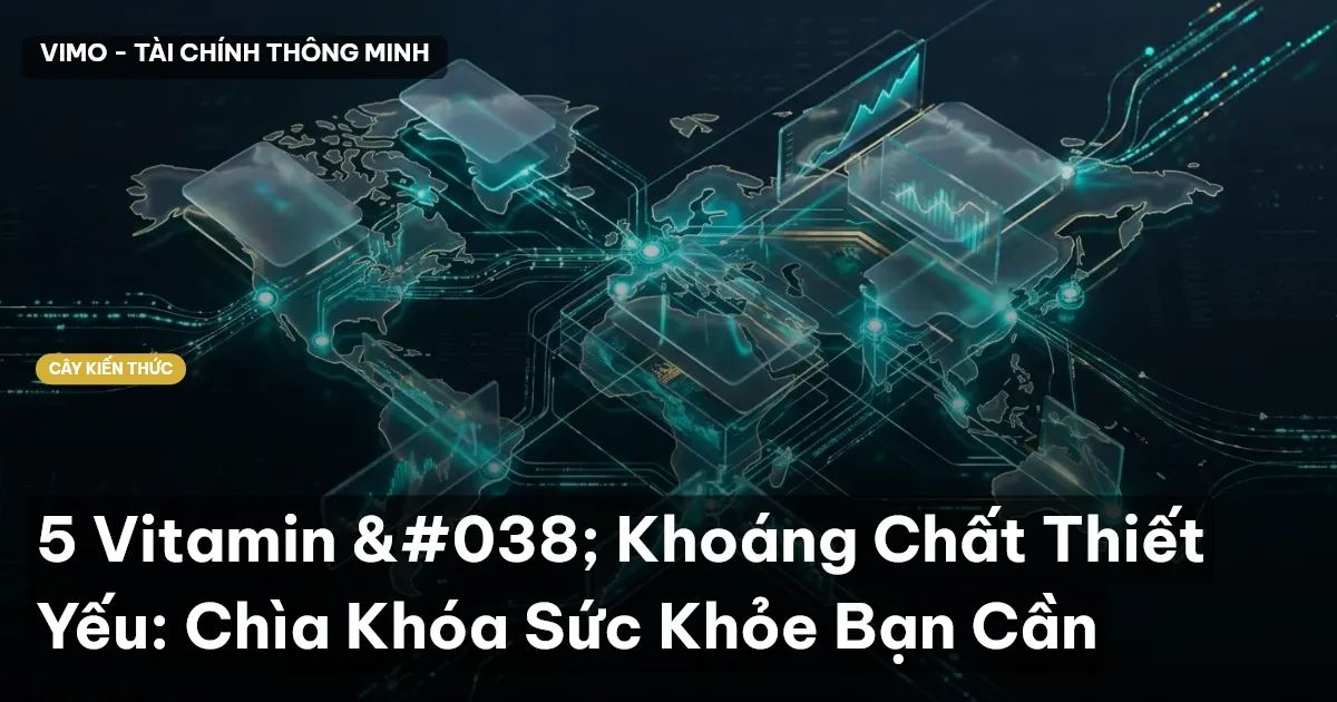 5 Vitamin & Khoáng Chất Thiết Yếu: Chìa Khóa Sức Khỏe Bạn Cần