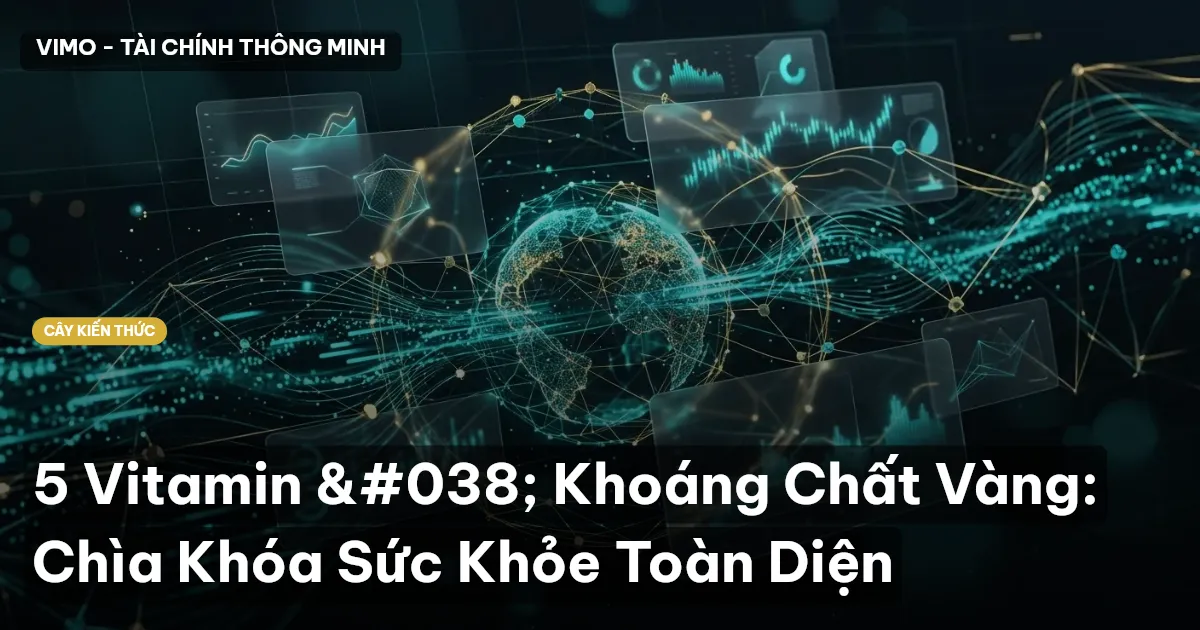 5 Vitamin & Khoáng Chất Vàng: Chìa Khóa Sức Khỏe Toàn Diện