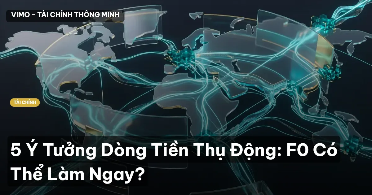 5 Ý Tưởng Dòng Tiền Thụ Động: F0 Có Thể Làm Ngay?