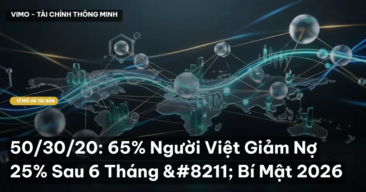50/30/20: 65% Người Việt Giảm Nợ 25% Sau 6 Tháng – Bí Mật 2026