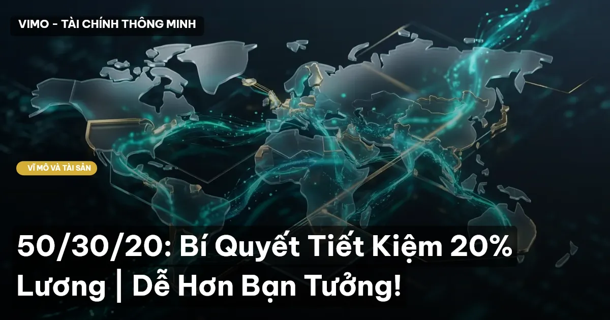50/30/20: Bí Quyết Tiết Kiệm 20% Lương | Dễ Hơn Bạn Tưởng!