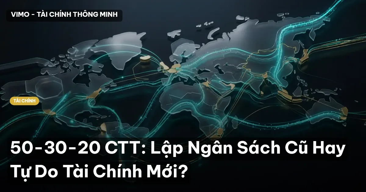 50-30-20 CTT: Lập Ngân Sách Cũ Hay Tự Do Tài Chính Mới?