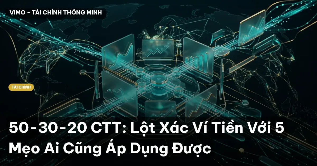 50-30-20 CTT: Lột Xác Ví Tiền Với 5 Mẹo Ai Cũng Áp Dụng Được