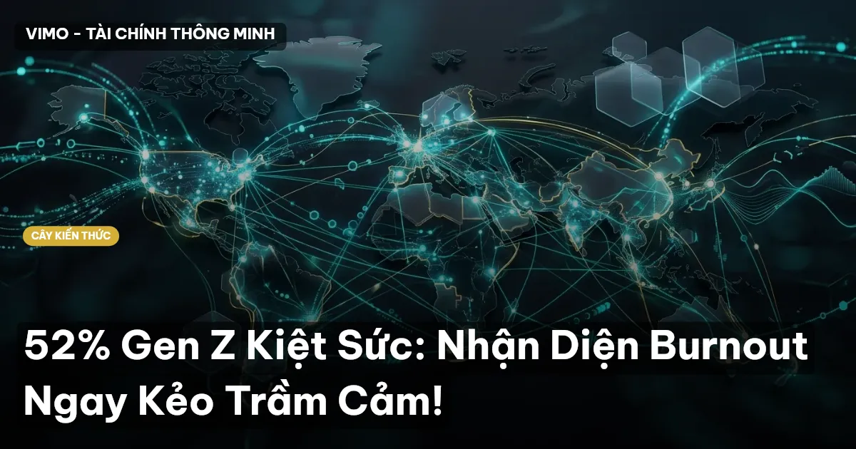 52% Gen Z Kiệt Sức: Nhận Diện Burnout Ngay Kẻo Trầm Cảm!