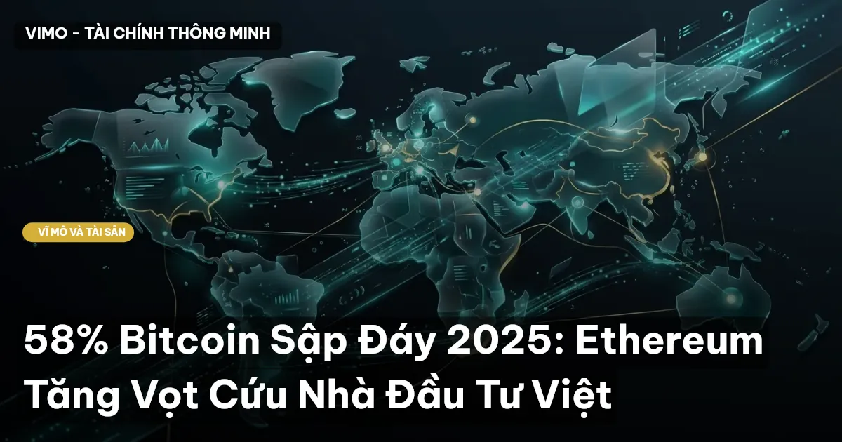 58% Bitcoin Sập Đáy 2025: Ethereum Tăng Vọt Cứu Nhà Đầu Tư Việt
