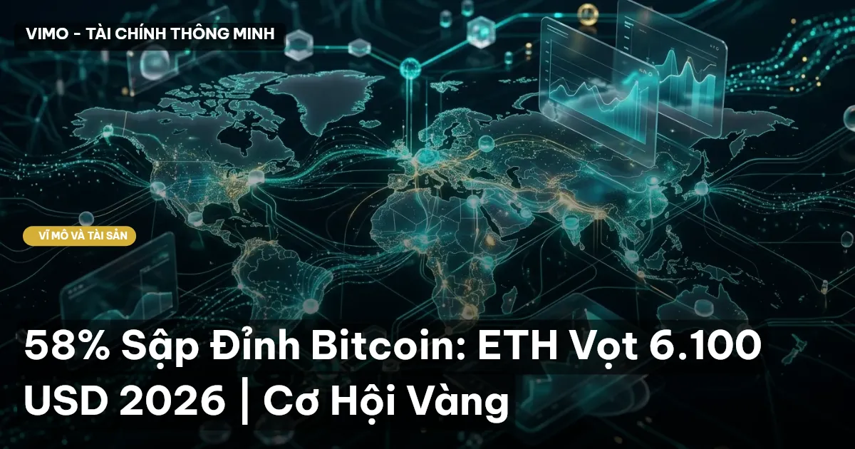 58% Sập Đỉnh Bitcoin: ETH Vọt 6.100 USD 2026 | Cơ Hội Vàng