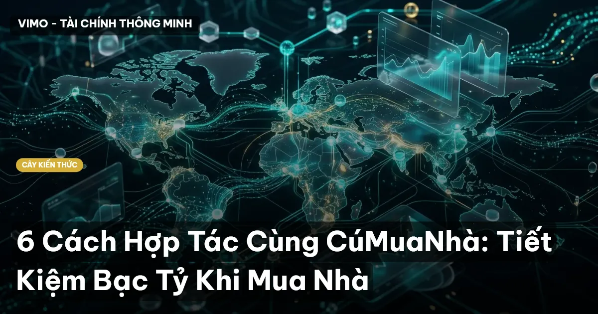 6 Cách Hợp Tác Cùng CúMuaNhà: Tiết Kiệm Bạc Tỷ Khi Mua Nhà