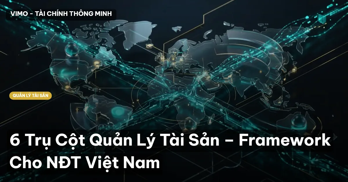 6 Trụ Cột Quản Lý Tài Sản – Framework Cho NĐT Việt Nam