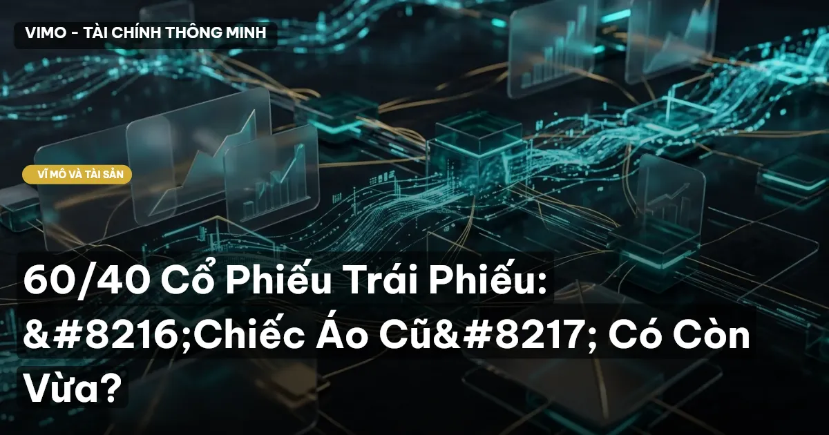 60/40 Cổ Phiếu Trái Phiếu: ‘Chiếc Áo Cũ’ Có Còn Vừa?