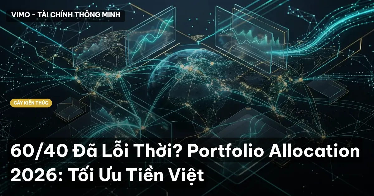 60/40 Đã Lỗi Thời? Portfolio Allocation 2026: Tối Ưu Tiền Việt