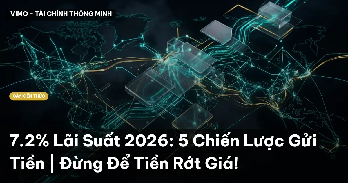 7.2% Lãi Suất 2026: 5 Chiến Lược Gửi Tiền | Đừng Để Tiền Rớt Giá!