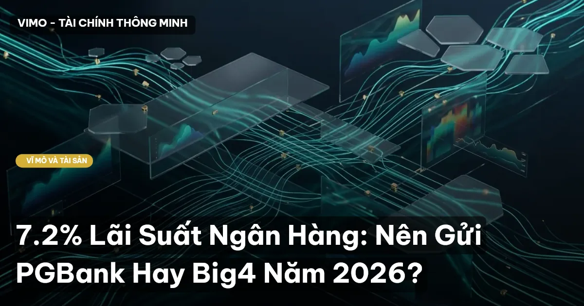 7.2% Lãi Suất Ngân Hàng: Nên Gửi PGBank Hay Big4 Năm 2026?
