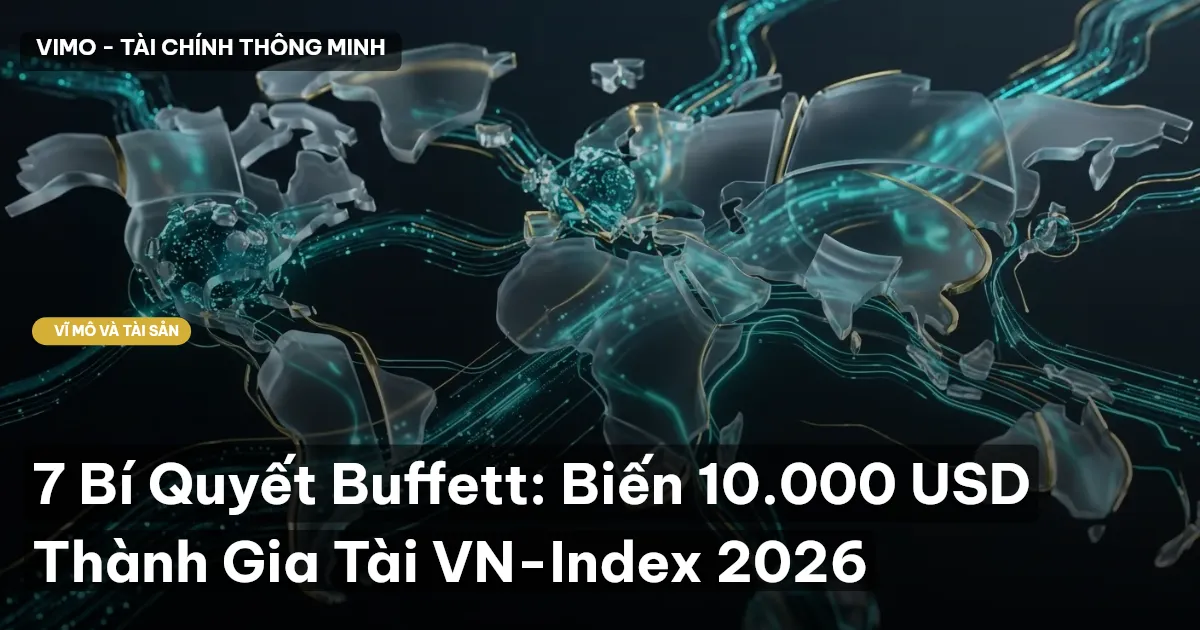 7 Bí Quyết Buffett: Biến 10.000 USD Thành Gia Tài VN-Index 2026