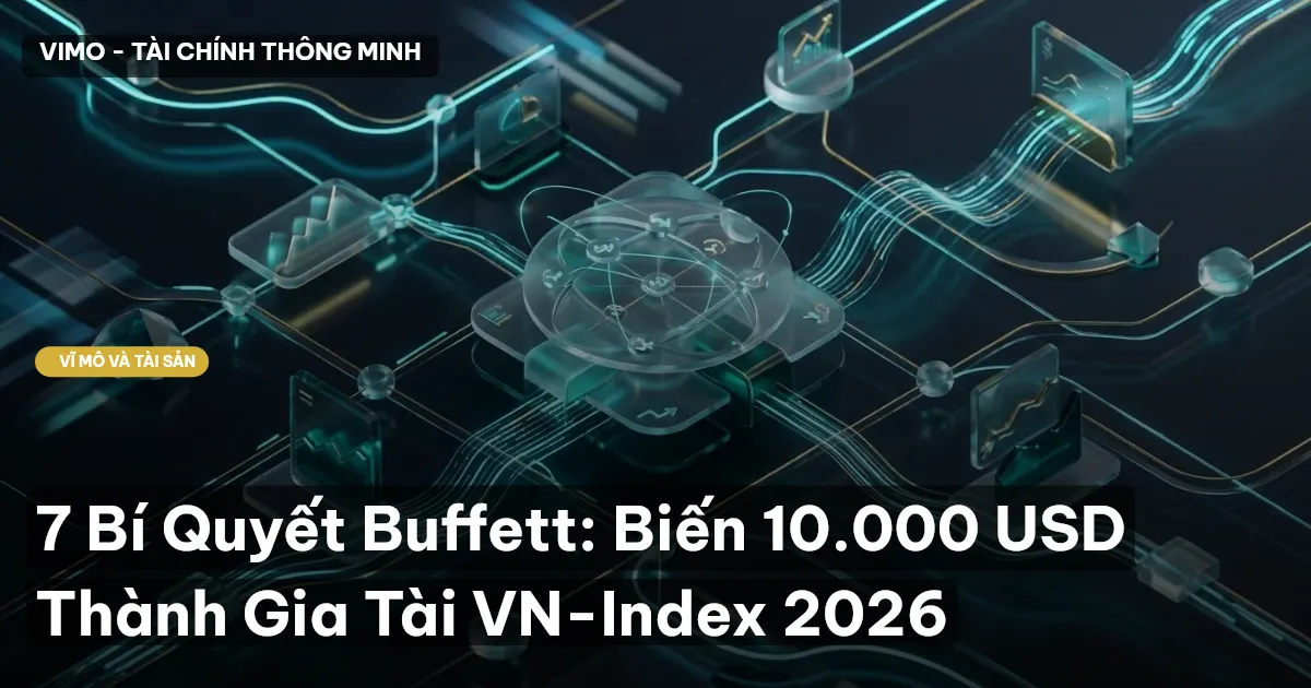 7 Bí Quyết Buffett: Biến 10.000 USD Thành Gia Tài VN-Index 2026