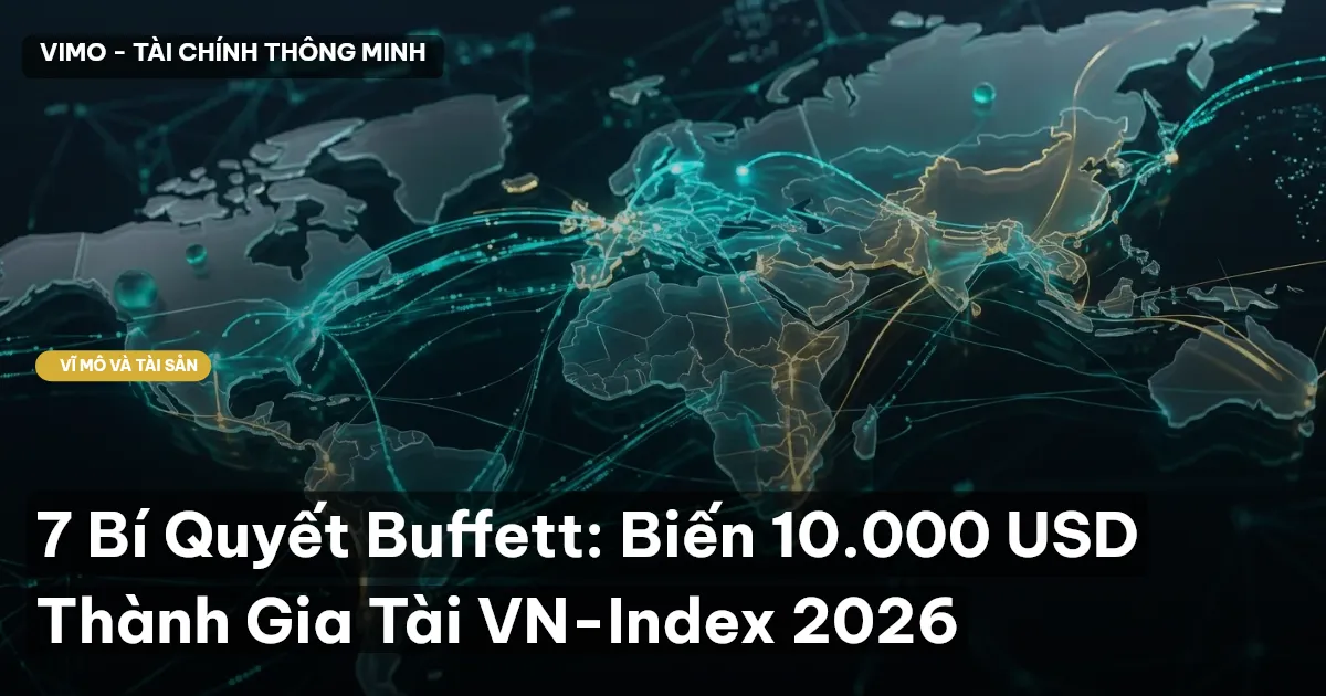 7 Bí Quyết Buffett: Biến 10.000 USD Thành Gia Tài VN-Index 2026