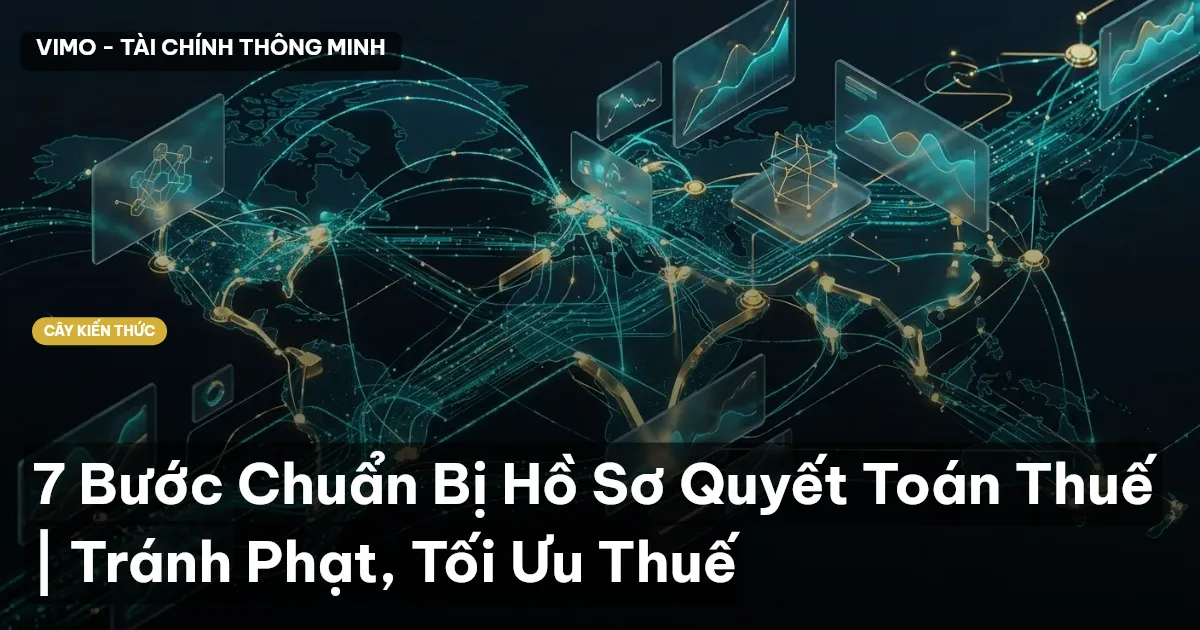 7 Bước Chuẩn Bị Hồ Sơ Quyết Toán Thuế | Tránh Phạt, Tối Ưu Thuế