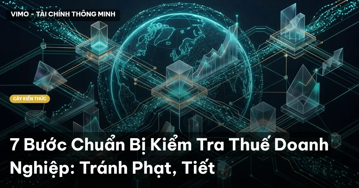 7 Bước Chuẩn Bị Kiểm Tra Thuế Doanh Nghiệp: Tránh Phạt, Tiết