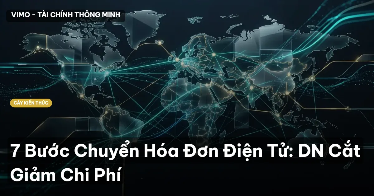 7 Bước Chuyển Hóa Đơn Điện Tử: DN Cắt Giảm Chi Phí