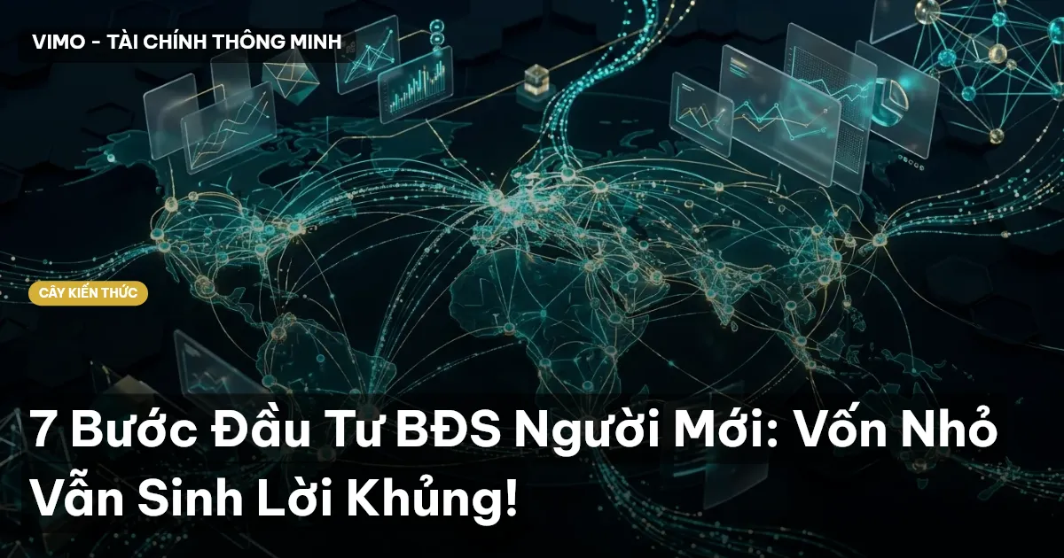 7 Bước Đầu Tư BĐS Người Mới: Vốn Nhỏ Vẫn Sinh Lời Khủng!