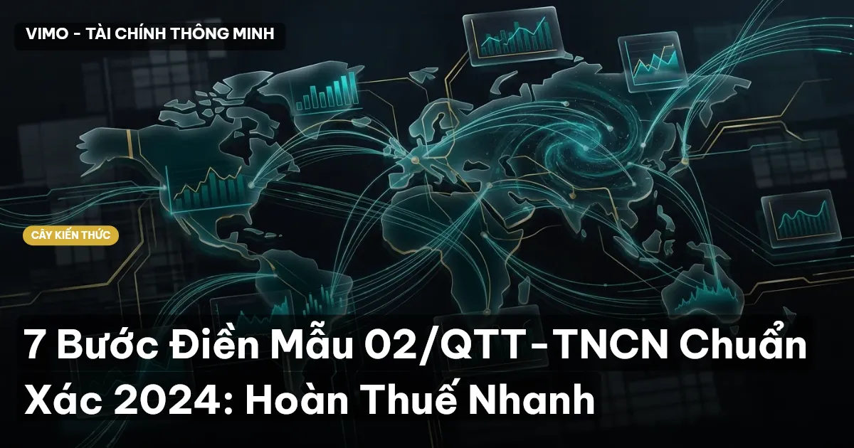 7 Bước Điền Mẫu 02/QTT-TNCN Chuẩn Xác 2024: Hoàn Thuế Nhanh