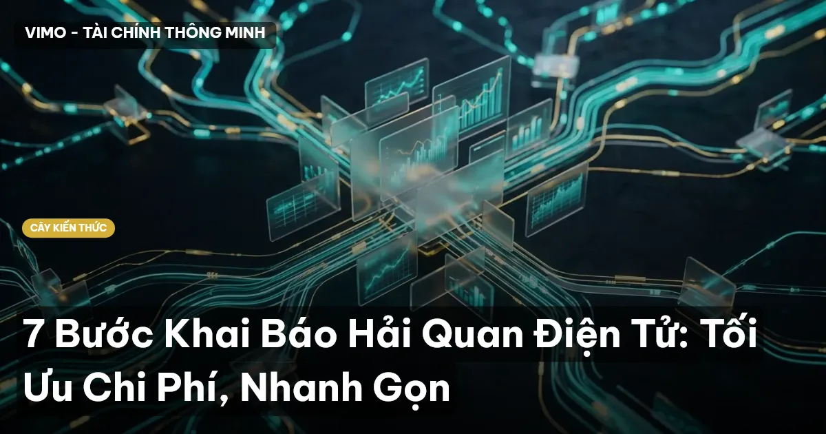 7 Bước Khai Báo Hải Quan Điện Tử: Tối Ưu Chi Phí, Nhanh Gọn