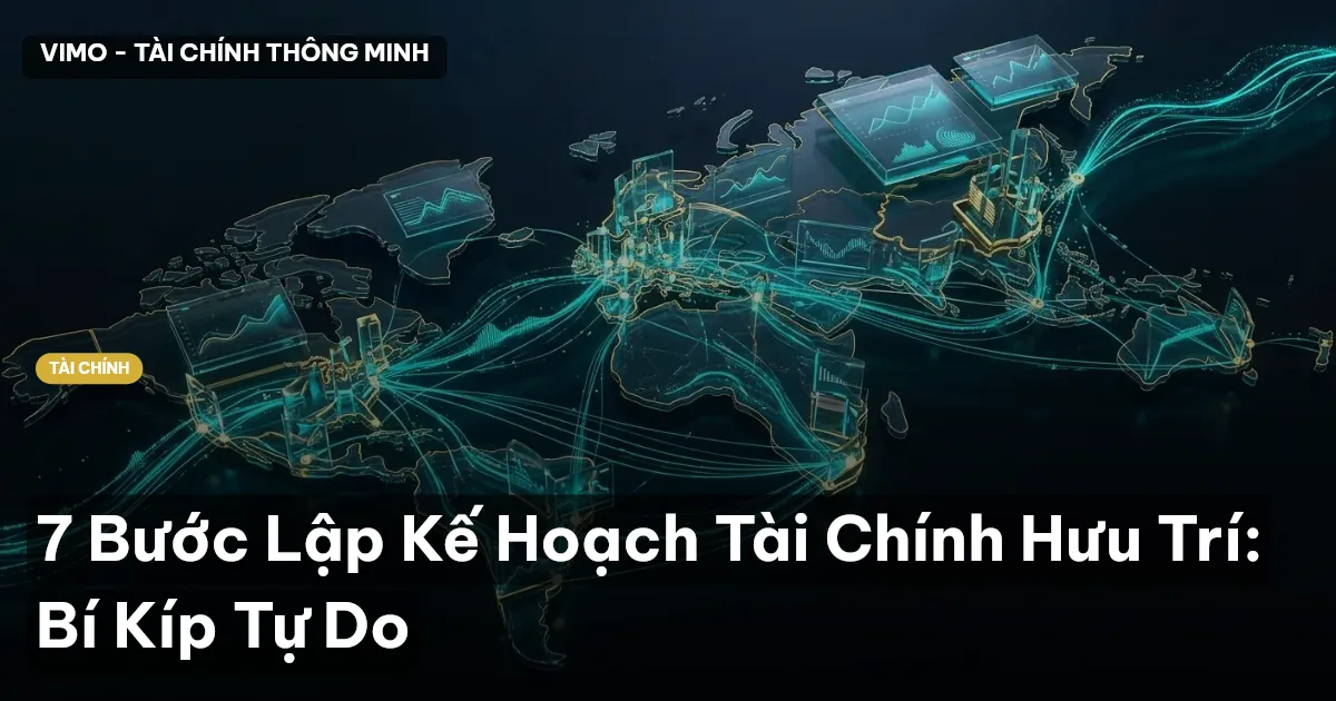 7 Bước Lập Kế Hoạch Tài Chính Hưu Trí: Bí Kíp Tự Do