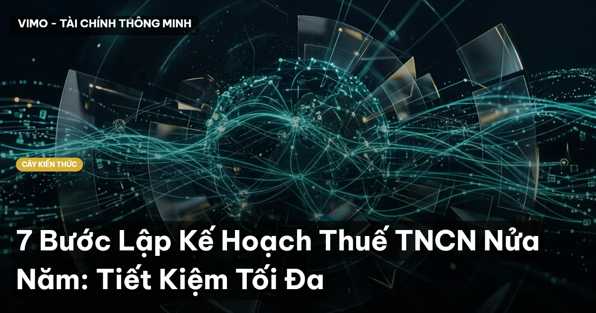 7 Bước Lập Kế Hoạch Thuế TNCN Nửa Năm: Tiết Kiệm Tối Đa