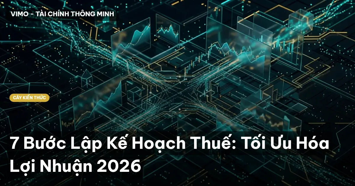 7 Bước Lập Kế Hoạch Thuế: Tối Ưu Hóa Lợi Nhuận 2026