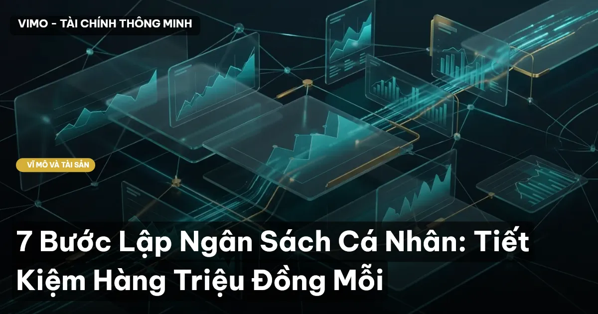 7 Bước Lập Ngân Sách Cá Nhân: Tiết Kiệm Hàng Triệu Đồng Mỗi