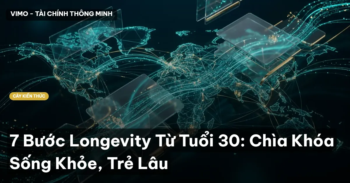 7 Bước Longevity Từ Tuổi 30: Chìa Khóa Sống Khỏe, Trẻ Lâu