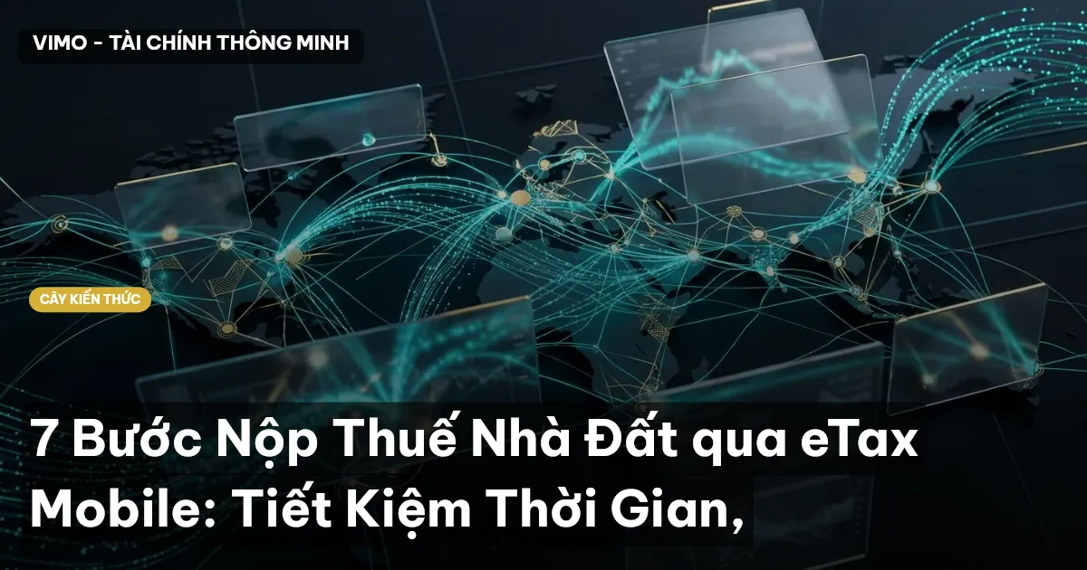 7 Bước Nộp Thuế Nhà Đất qua eTax Mobile: Tiết Kiệm Thời Gian,