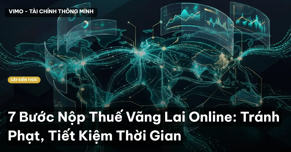7 Bước Nộp Thuế Vãng Lai Online: Tránh Phạt, Tiết Kiệm Thời Gian