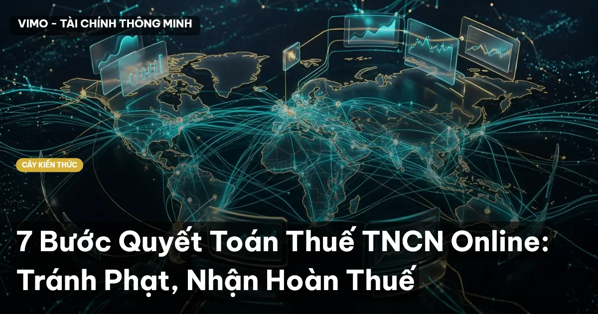 7 Bước Quyết Toán Thuế TNCN Online: Tránh Phạt, Nhận Hoàn Thuế