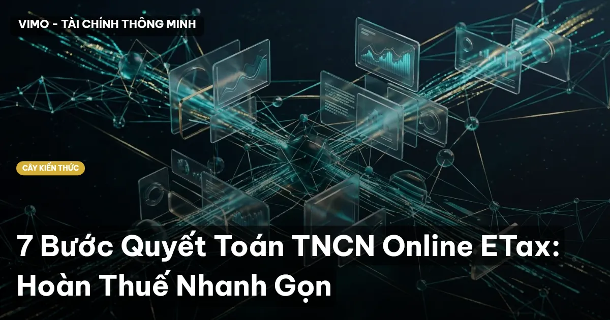 7 Bước Quyết Toán TNCN Online ETax: Hoàn Thuế Nhanh Gọn